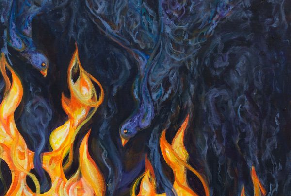 Into the Fire artwork by Tatjana Blank