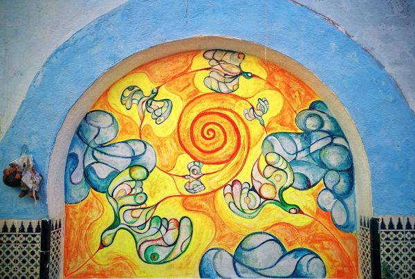 Firebirds Mural in Águilas, Spain